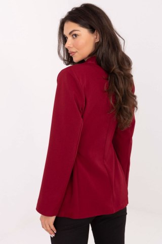 Bordo marynarka damska