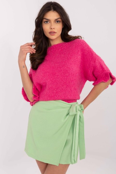 Sweter Damski Model MI-SW-2913.99 Fluo Pink - Italy Moda