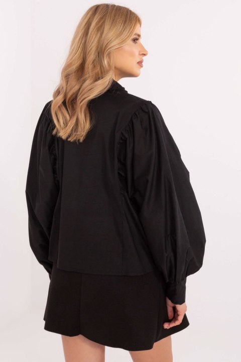 Koszula Damska Model MI-KS-C233.70 Black - Italy Moda