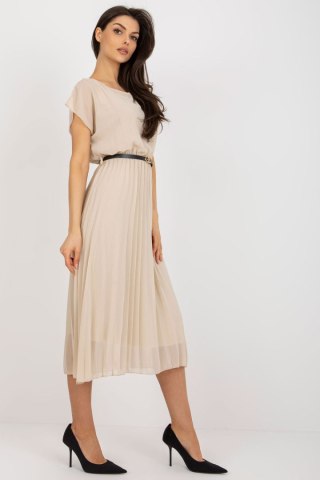 Sukienka Model DHJ-SK-8839-1.23X Beige - Italy Moda