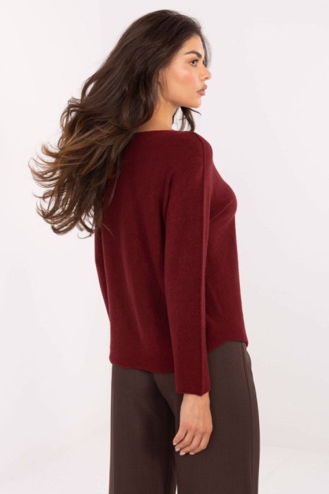 Sweter Damski Model IT-SW-2219.63 Bordo - Italy Moda
