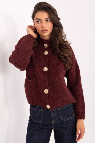 Sweter Damski Model MI-SW-WM218.02 Bordo - Italy Moda