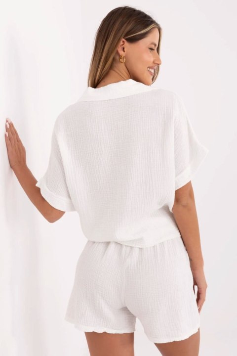 Szorty Damskie Model MO-SN-9717.95 White - Italy Moda