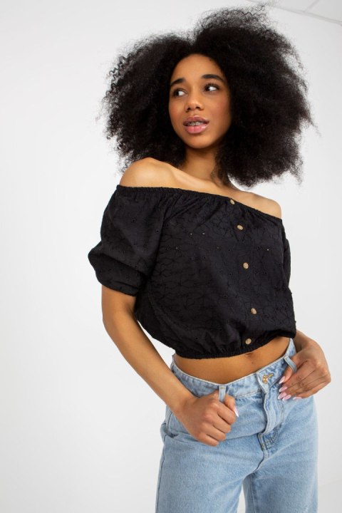 Bluzka Model LK-BZ-508934.24 Black - Lakerta