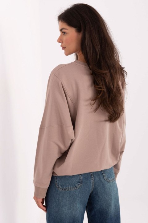 Bluza Damska Model RV-BL-A877.19P Dark Beige - Rue Paris