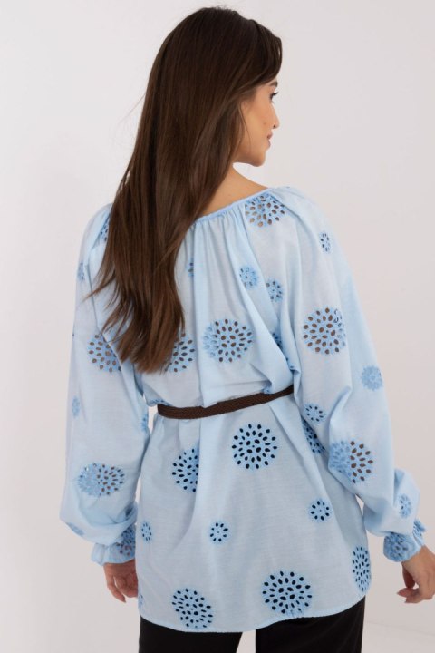 Bluzka Model LK-BZ-509747.80 Light Blue - Lakerta