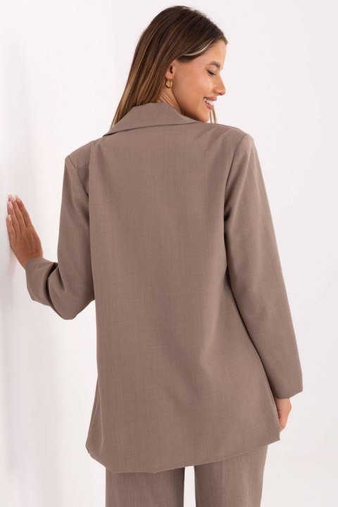 Marynarka damska w kolorze ciemnego beżu