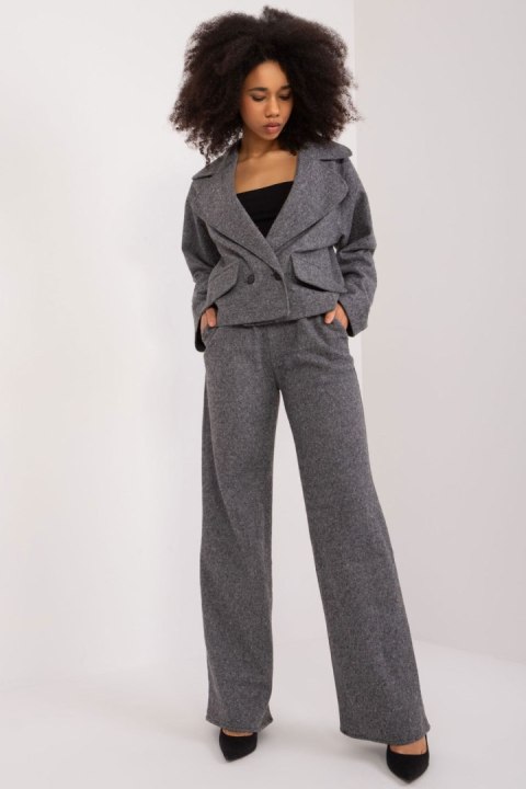 Marynarka w kolorze szaro-czarnym