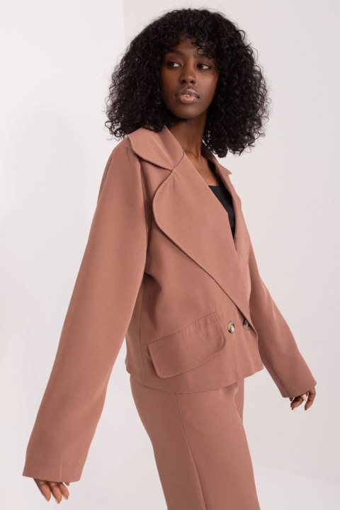 Marynarka w kolorze brązowym