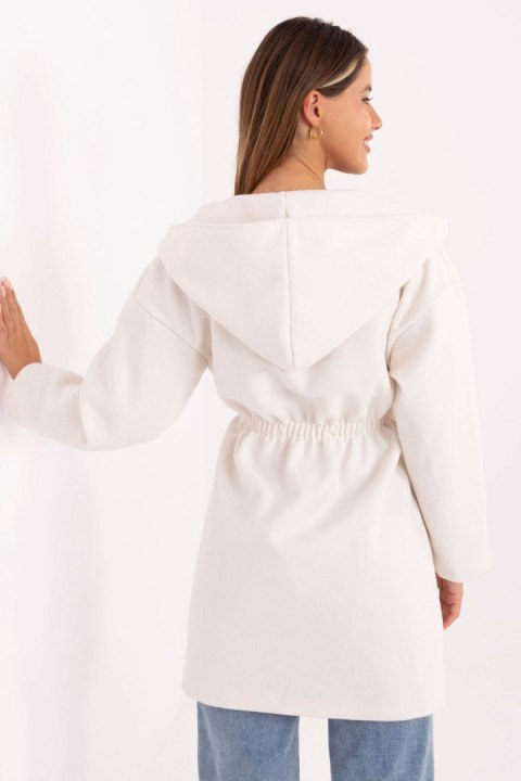 Płaszcz Damski Model IT-PL-A9587.00 White - Rue Paris