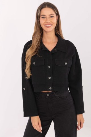 Kurtka Damska Model IT-KR-FL7029.72 Black - Rue Paris