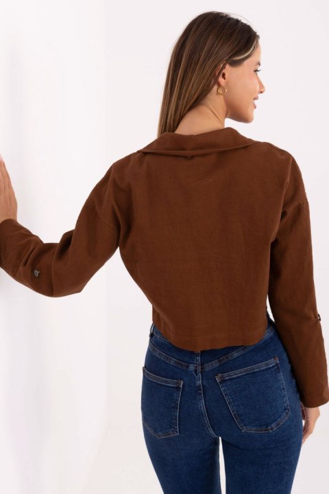 Kurtka Damska Model IT-KR-FL7029.72 Light Brown - Rue Paris