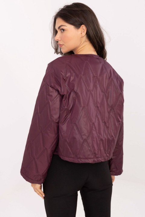 Kurtka Damski Model IT-KR-FL8357.82 Bordo - Rue Paris