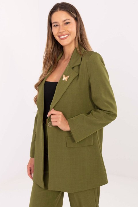 Marynarka w kolorze oliwkowym