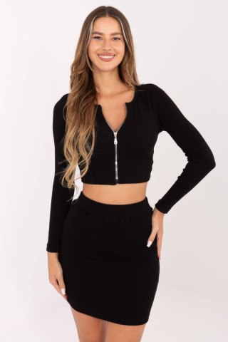 Spódnica Komplet Model RV-KMPL-7526.03 Black - Rue Paris