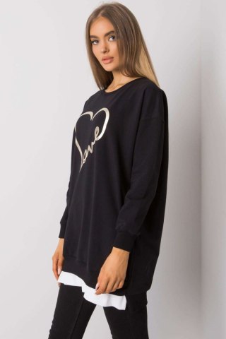 Tunika Model RV-TU-7258.40P Black - Rue Paris