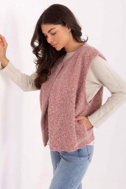 Kamizelka Model IT-KZ-FL9622.29P Dark Pink - Rue Paris