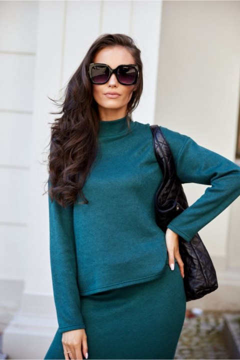 Bluzka Model Lydia BUT BLU0168 Bottle Green - Roco Fashion