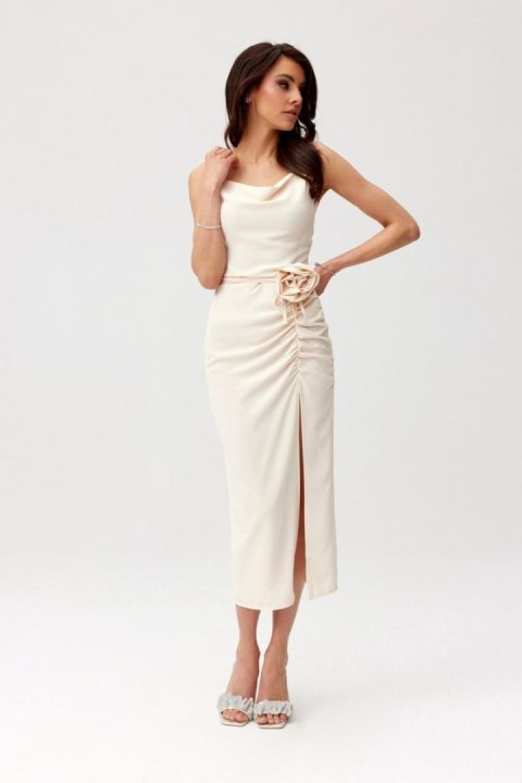 Sukienka Model Maribel BEJ SUK0480 Light Beige - Roco Fashion