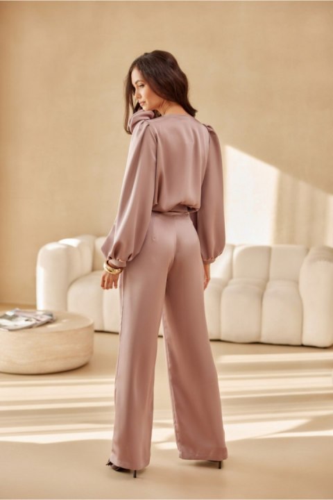 Bluzka Model Evelyn CAP BLU0194 Cappuccino - Roco Fashion