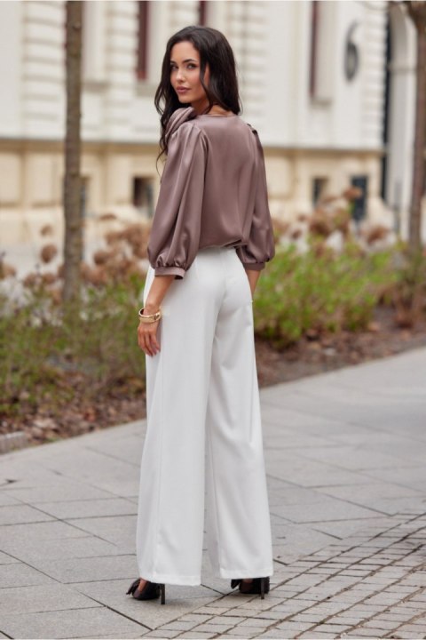 Bluzka Model Giana BRA BLU0178 Brown - Roco Fashion