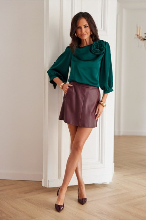 Bluzka Model Giana ZIE BLU0178 Green - Roco Fashion