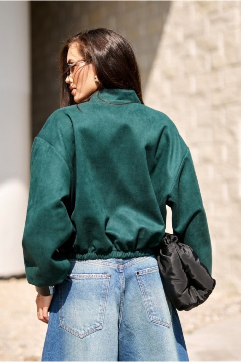Kurtka Damska Model Vivara BUT KUR0032 Bottle Green - Roco Fashion