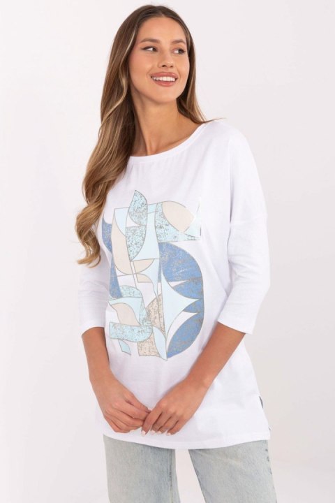 Bluzka Model CLM-BZ-0043.86 White - Factory Price