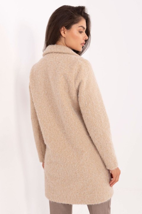 Płaszcz Damski Model IT-PL-96773.20P Beige - Factory Price