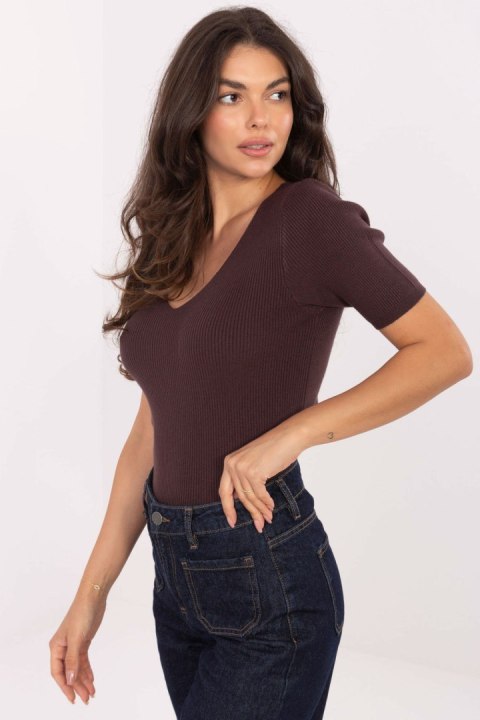 Sweter Damski Model PM-SW-B-627.63 Dark Brown - Factory Price