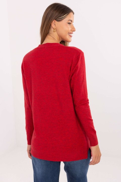 Sweter Kardigan Model PM-SW-8481.01 Red - Factory Price