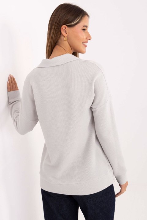 Bluzka Model LK-BZ-510126.00 Light Grey - Lakerta