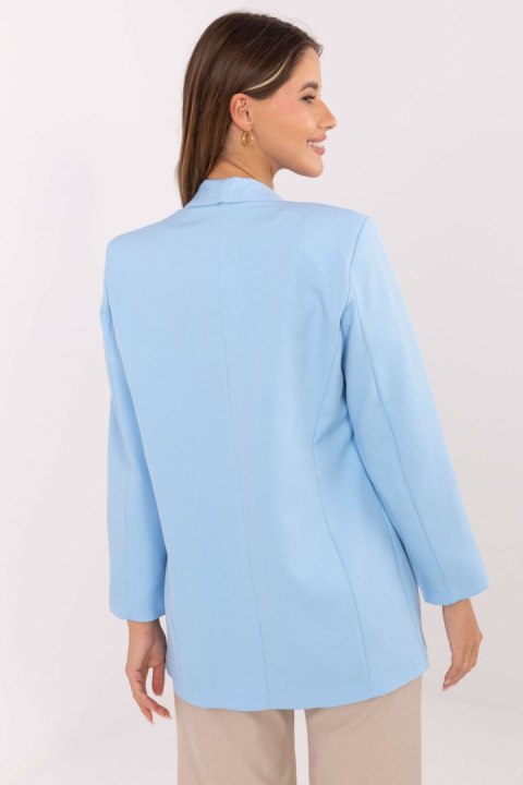 Marynarka w kolorze jasnoniebieskim