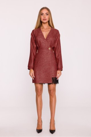 Sukienka Model MOE871 Bordo - Moe