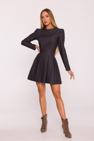 Sukienka Model MOE884 Grafit - Moe