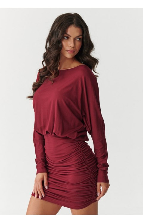 Sukienka Model M900 Bordo - Makadamia