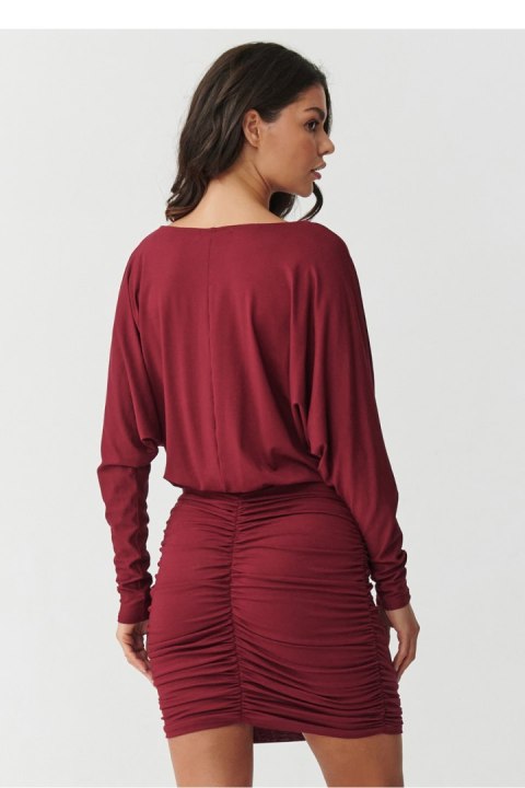 Sukienka Model M900 Bordo - Makadamia