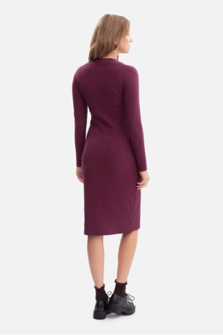 Sukienka Model B307 Śliwka - BeWear