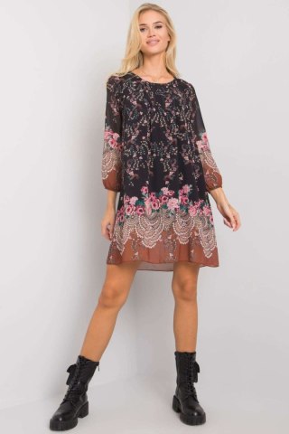 Sukienka Model TW-SK-BI-2667-1.72P Black/Beige - Och Bella