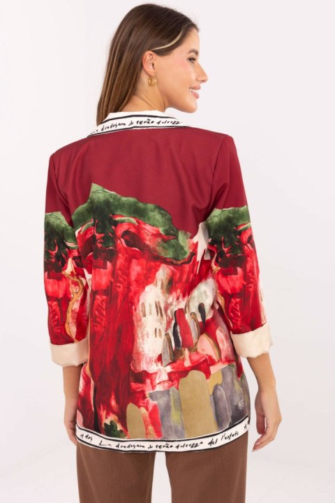 Marynarka w kolorze bordo