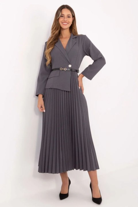 Sukienka Model IT-SK-21599.80 Dark Grey - Italy Moda