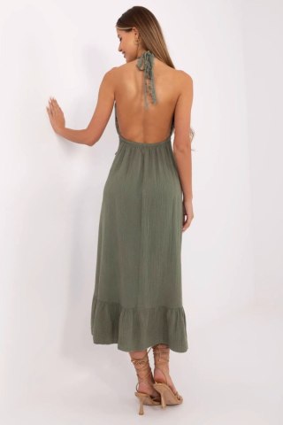 Sukienka Model MI-SK-88573.83 Khaki - Italy Moda