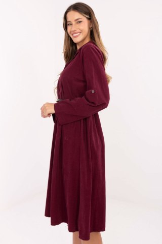 Sukienka Model MI-SK-92400.17 Bordo - Italy Moda