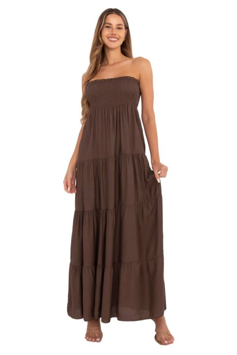 Sukienka Model MI-SK-A2596.97 Brown - Italy Moda