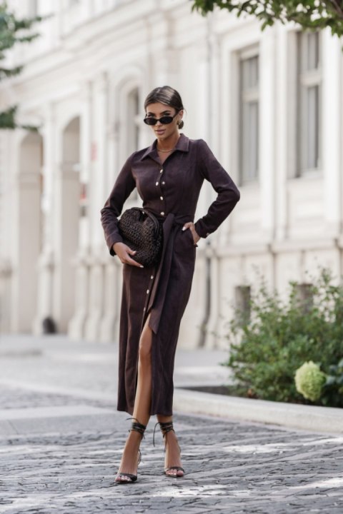 Sukienka Model Ilya 356758926 Brown - LaBalancia