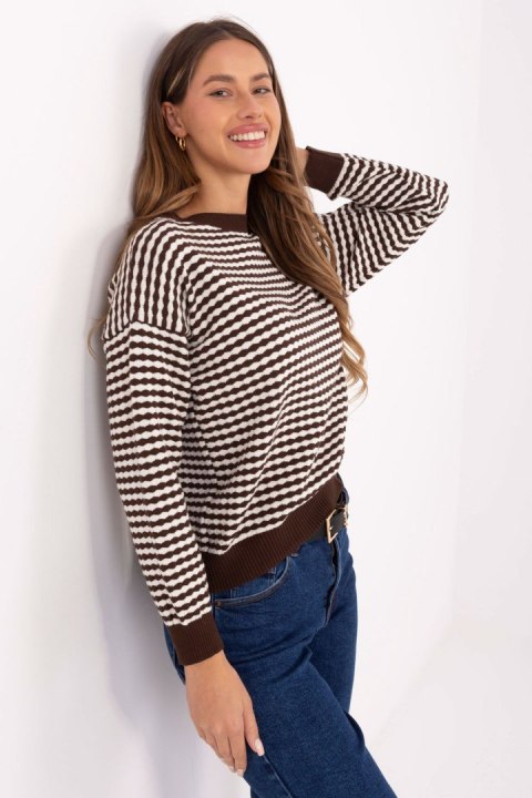 Sweter Damski Model IT-SW-93190.15 Brown - Factory Price