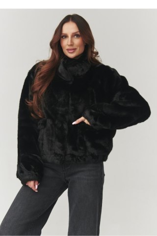 Kurtka Damska Model C28 Black - Makadamia