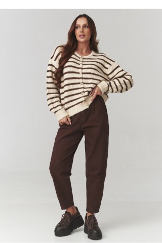 Sweter Damski Model C23 Beige - Makadamia