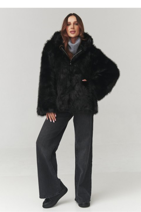 Kurtka Damska Model C29 Black - Makadamia