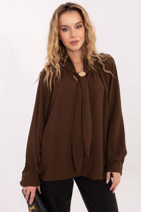 Bluzka Model MI-BZ-272509.07 Brown - Italy Moda